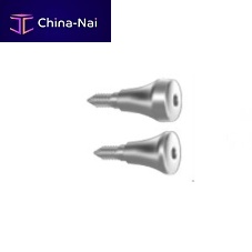 Titanium healing screw