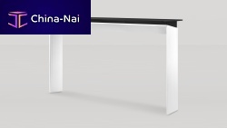Airport table MP01 powder-coated steelaluminum