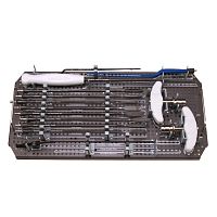 Spinal surgery instrument kit Fusion Lateral Disc Prep Setsterile