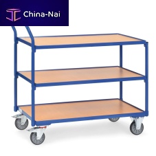 Service cart 2750,2752steel3 levelswith swivel casters