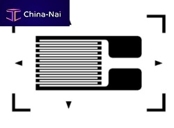 Single-grid strain gage
