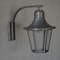 Traditional wall light BACHoutdoorpolycarbonatezinc