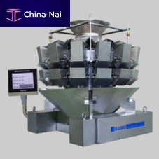 Multihead weigher SMW seriesfor the food industrywith vibratory feederautomatic
