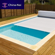 Swimming pool cover with rods automaticsecuritywinter
