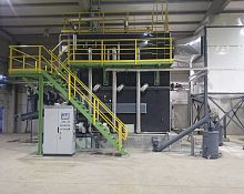 Steam boiler CSPM seriesbiomassfire tubehorizontal