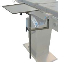 Operating table-mounted instrument tray A18/Gstainless steel