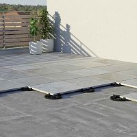 Plastic raised floor pedestal LEVEL SPoutdoorfixed heighthome
