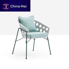 Contemporary chair Bolle P M TSoutdoorfabricleather