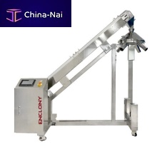 Sorting and distribution system for the pharmaceutical industry automaticconveyor