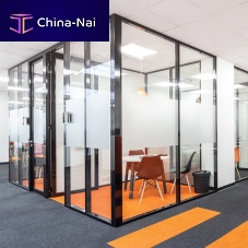 Removable partition Partition® 40fixedwoodenaluminum