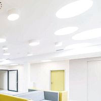 Recessed ceiling light fixture ROUNDLEDcompact fluorescentround