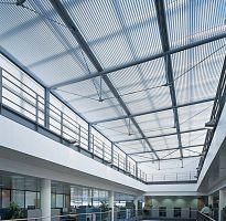 Aluminum solar shading SKYVANEfor facadefor roofvertical