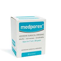 Non-adherent wound dressing MEDPOREXsterilebreathablenon-woven