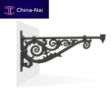 Cast aluminum street light bracket OCHOCENTISTA