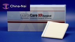 Hemostatic wound dressing GuardaCare® XRantimicrobial