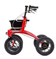 4-wheel rollator Walker 12er with armrestsheight-adjustable