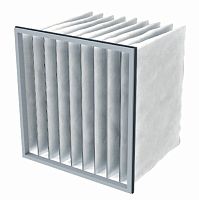 Air filter DELTRI+baglow pressure