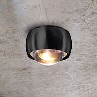 Contemporary ceiling light BEAM AVEC LENTILLE roundglassmetal