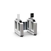 Self-boarding gate with boarding pass reader HSB-CB21with document readerwith barcode readerwith RFID reader