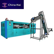Bottle rinsing-blowing machine automatic