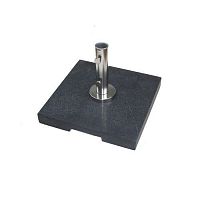 Metal patio umbrella base BBASE5granite