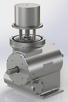Electric motor driven rotary indexing table 500RPPhorizontalfor machine toolsdrive