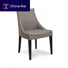 Contemporary chair MADEIRA Sindoorvelvetsynthetic leather