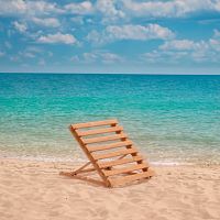 Contemporary sun lounger TK-R70teakgardenbeach