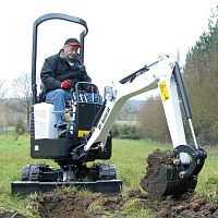 Mini excavator E SERIEScrawlercompactfor construction