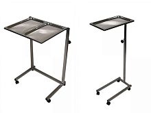 Metal instrument table