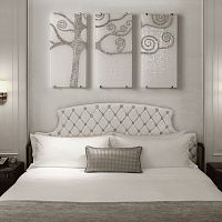 Wall-mounted decorative panel INTERIORfurnitureMurano glasssmooth