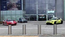 Fixed bollard PAS68 for airport