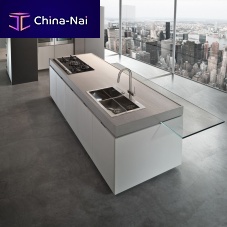 Contemporary kitchen SOYA woodenglassL-shaped