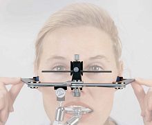 Dental facebow with occlusal fork Axioquick®