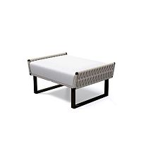 Contemporary footrest SIENNA CANASTAfabricaluminumrope
