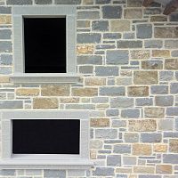Wall stone block exposednatural stone
