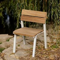 Contemporary garden chair E2-152patioashsolid wood