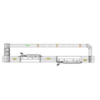 Automatic edge-banding machine with glue applicator