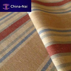 Curtain fabric HARBOUR CLIPPERstripedcottonlinen