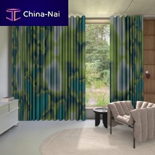 Curtain fabric FLUOR iridescentpolyesterTrevira CS®