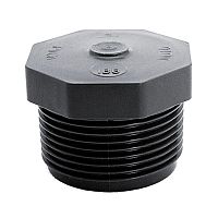 Round plug IBG®taperedthreadedmale