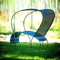 Original design sun lounger Modoupolyethylenesteelcommercial