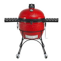 Charcoal barbecue BIG JOE - SERIES IIfloor-standingon casterspowder-coated steel