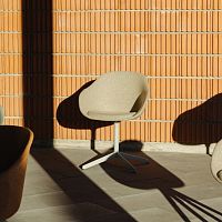 Contemporary chair Lore Confidentindoorfabricpolypropylene