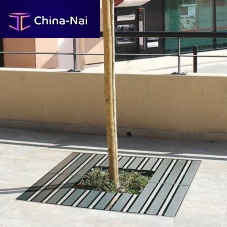 Square tree grate ALLIAGE rectangularsteel
