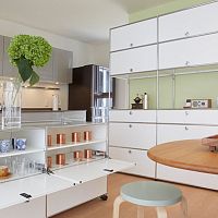 Home kitchen cabinet USM Haller