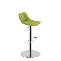 Contemporary bar stool FREEfabricwith footrestswivel