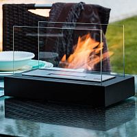 Bioethanol fireplace GALINA/TVfree-standingcentralSingle-sided
