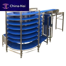 Spiral conveyor belttransportingfood