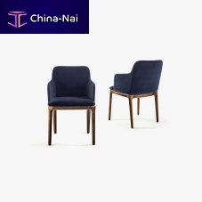 Contemporary chair CLOE ARMindoorfabricleather